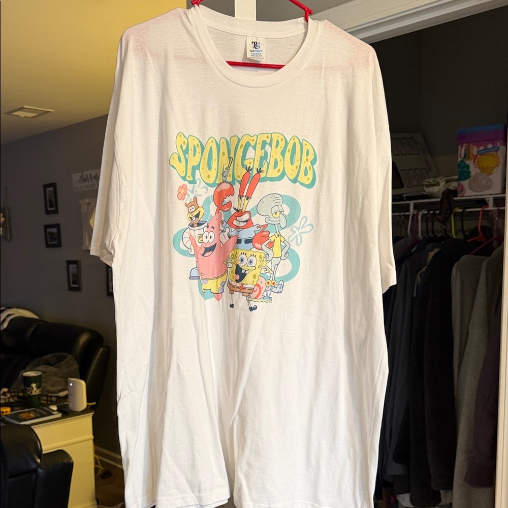 Men’s XXXL SpongeBob Graphic T-Shirt